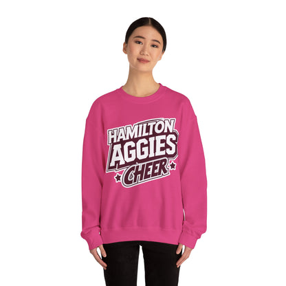 Adult Crewneck Sweatshirt \ Hamilton Aggies Cheer \ HAC1