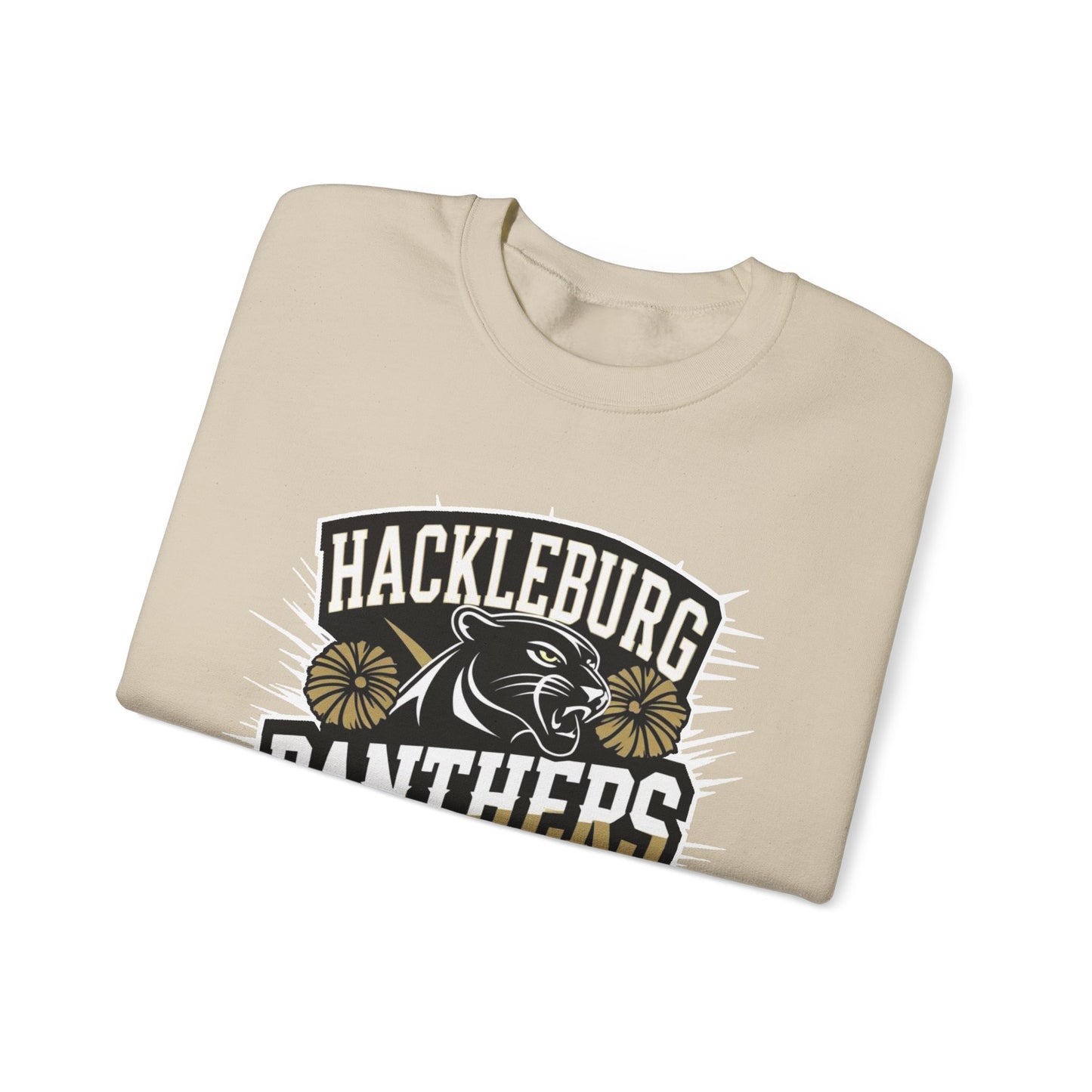 Adult Crewneck Sweatshirt \ Hackleburg Panthers Cheer \ HPC1