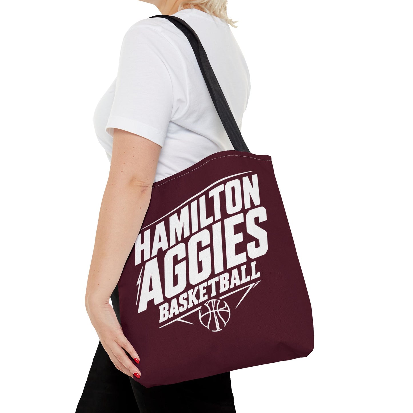 Tote Bag \ Hamilton Aggies Basketball \ HABK2