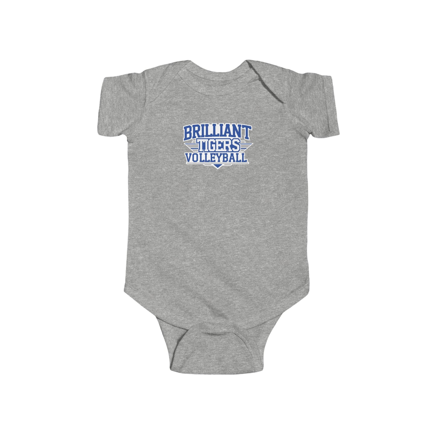 Short Sleeve Baby Bodysuit \ Brilliant Tigers Volleyball \ BTV2