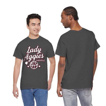 Adult Tee \ Hamilton Aggies Basketball \ HABKG2
