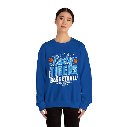 Adult Crewneck Sweatshirt \ Brilliant Tigers Basketball \ BTBKG1