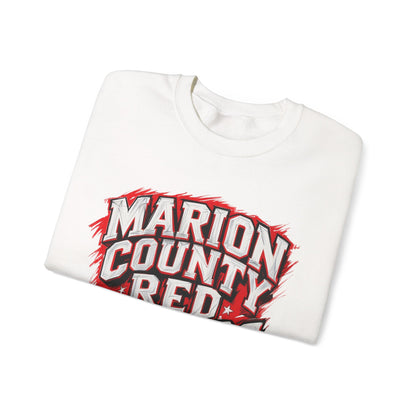 Adult Crewneck Sweatshirt \ Marion County Red Raiders \ MC1