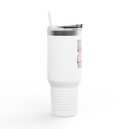 40oz Insulated Tumbler \ Hamilton Aggies Volleyball \ HAV2