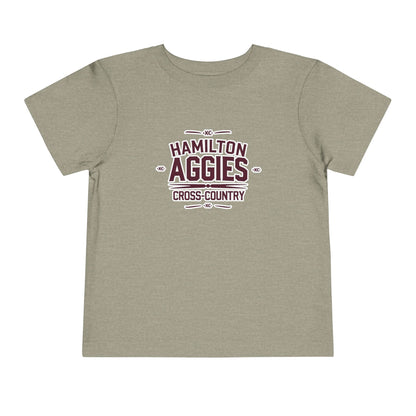 Toddler Tee \ Hamilton Aggies Cross-Country \ HCC1