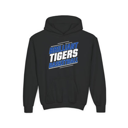 Youth Hoodie Sweatshirt \ Brilliant Tigers Basketball \ BTBK2