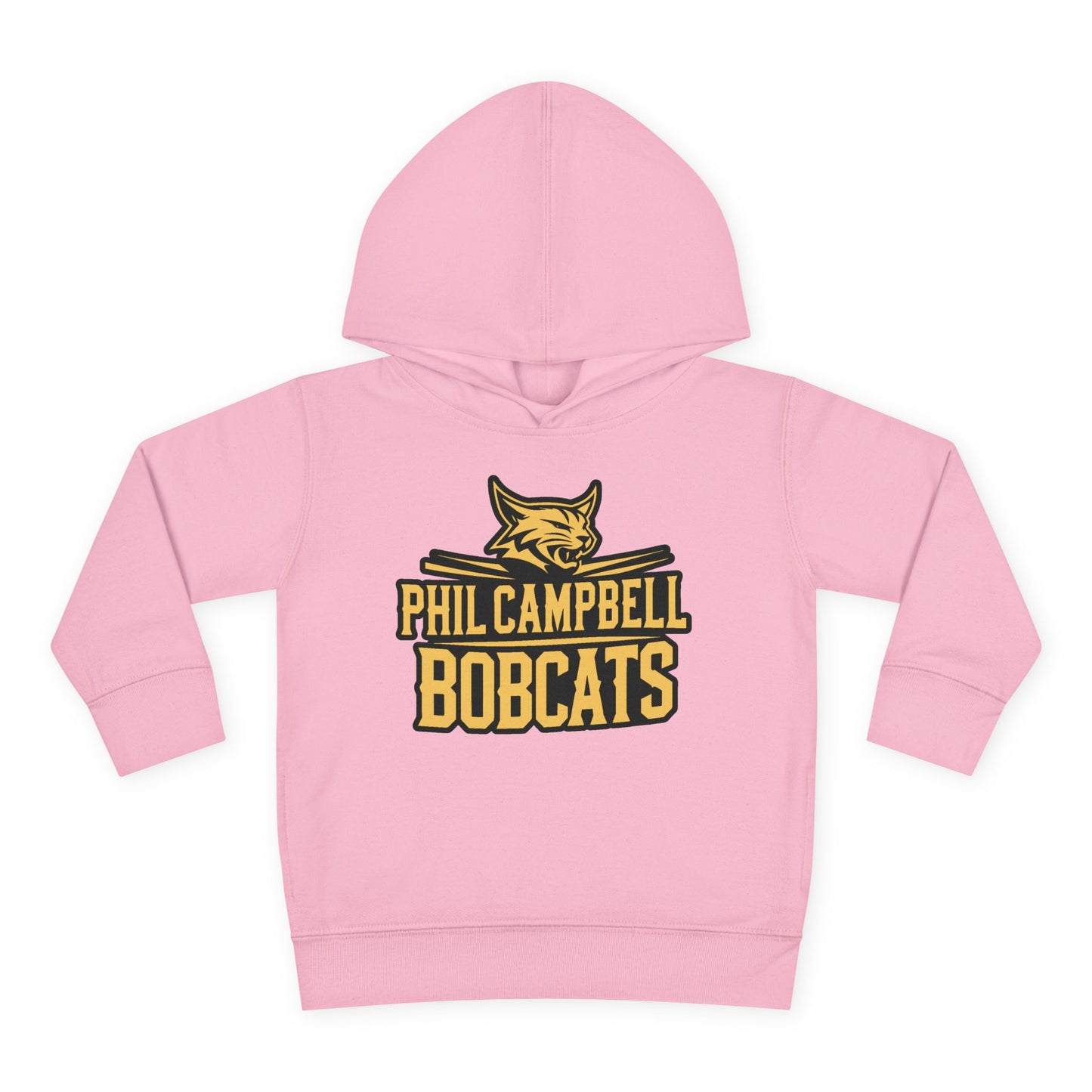 Toddler Hoodie Sweatshirt \ Phil Campbell Bobcats \ PCB2