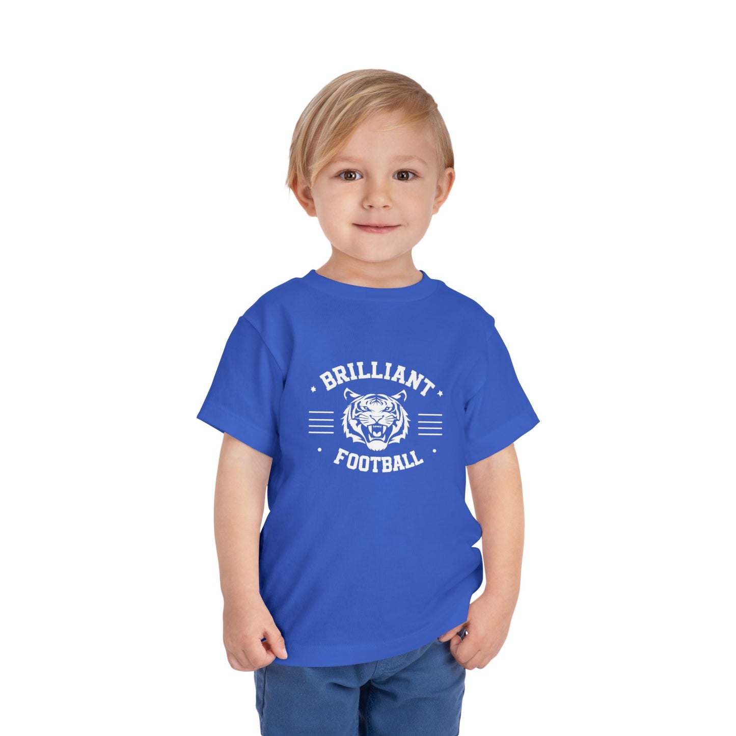 Toddler Tee \ Brilliant Tigers Football \ BTF2