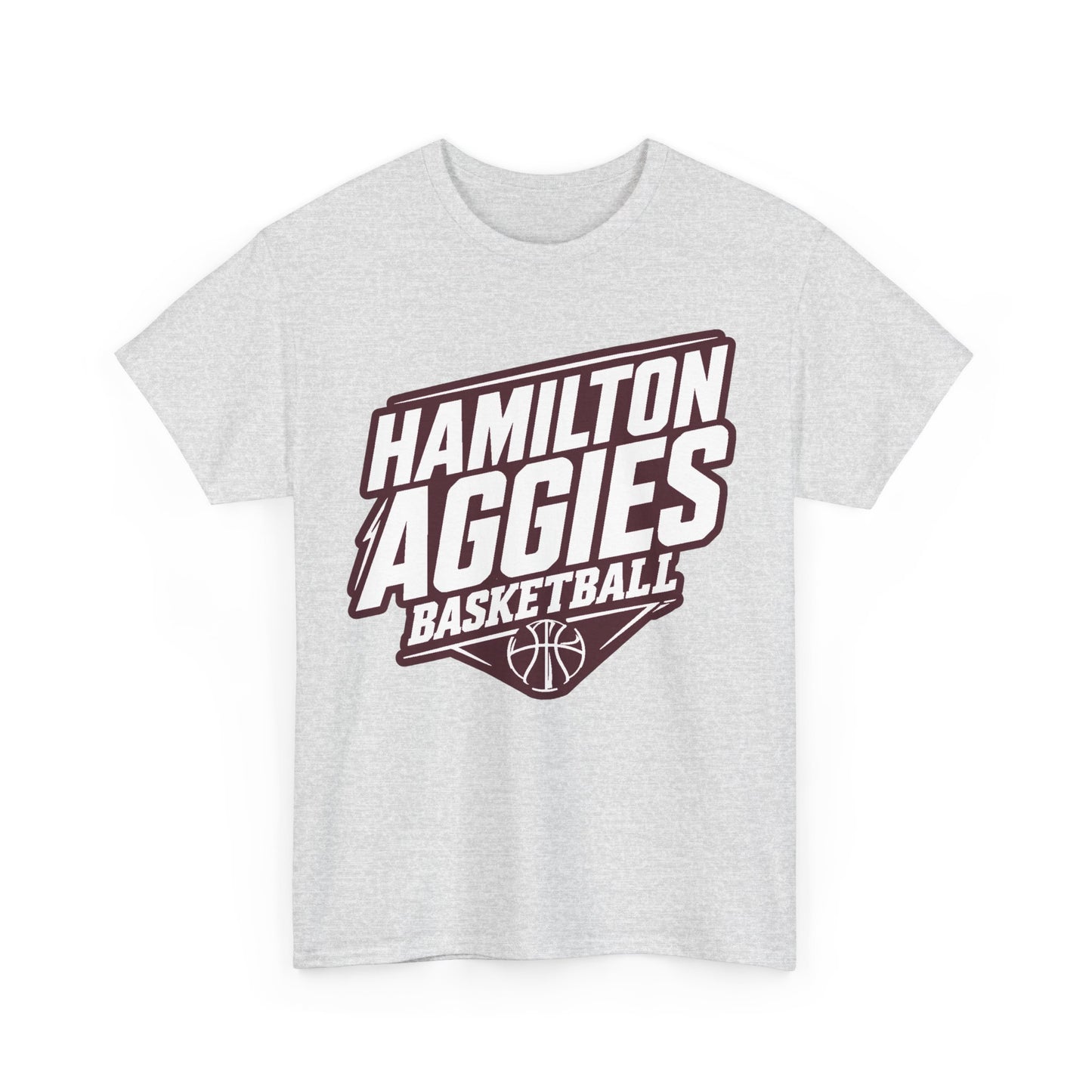 Adult Tee \ Hamilton Aggies Basketball \ HABK2
