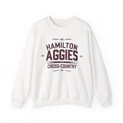 Adult Crewneck Sweatshirt \ Hamilton Aggies Cross-Country \ HCC1