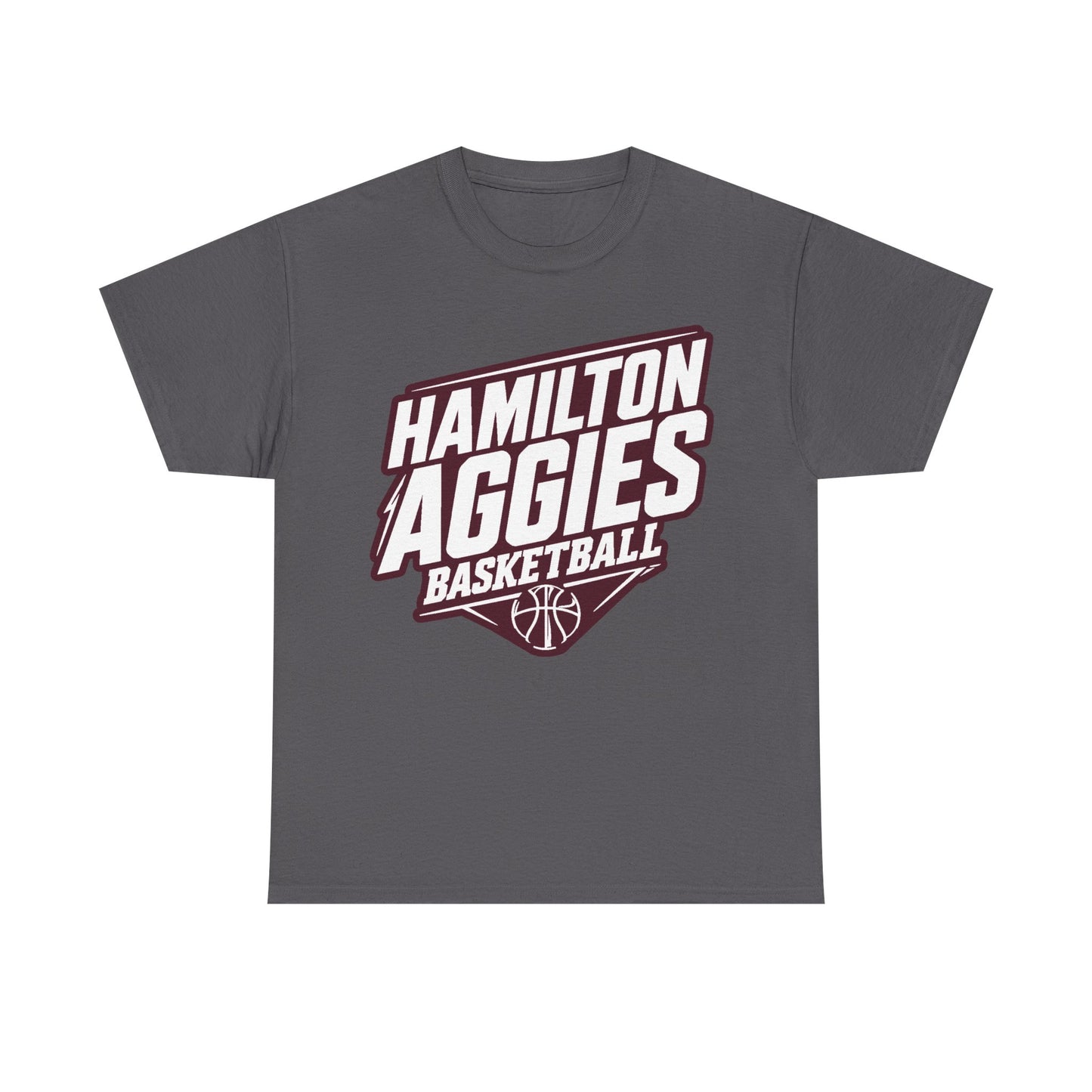 Adult Tee \ Hamilton Aggies Basketball \ HABK2