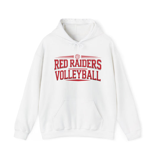 Adult Hoodie Sweatshirt \ Marion County Red Raiders Volleyball \ MCV2