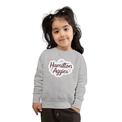 Toddler Crewneck Sweatshirt \ Hamilton Aggies \ HAG1