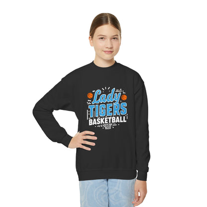 Youth Crewneck Sweatshirt \ Brilliant Tigers Basketball \ BTBKG1