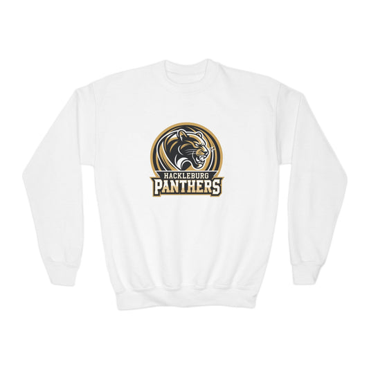 Youth Crewneck Sweatshirt \ Hackleburg Panthers \ HP2