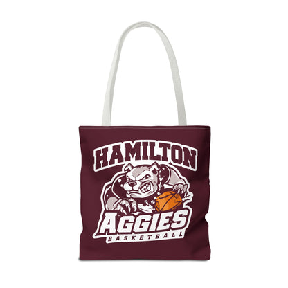 Tote Bag \ Hamilton Aggies Basketball \ HABB1