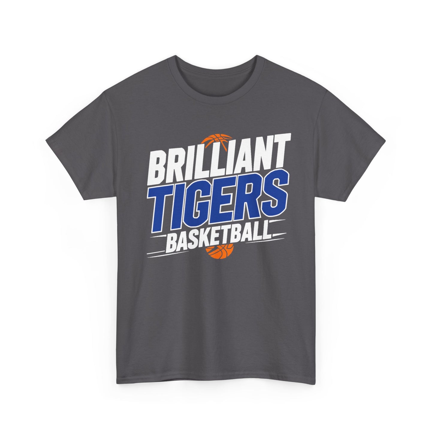 Adult Tee \ Brilliant Tigers Basketball \ BTBK1