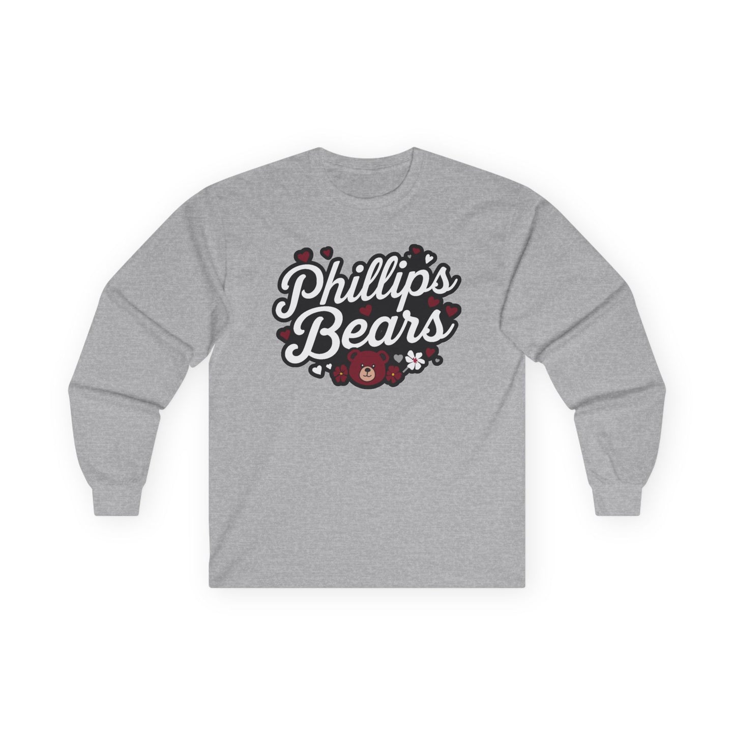 Adult Long Sleeve Tee \ Phillip's Bears \ PBG1