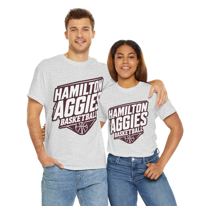 Adult Tee \ Hamilton Aggies Basketball \ HABB2