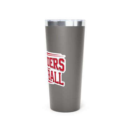 22oz Copper Insulated Tumbler \ Marion County Red Raiders Volleyball \ MCV2