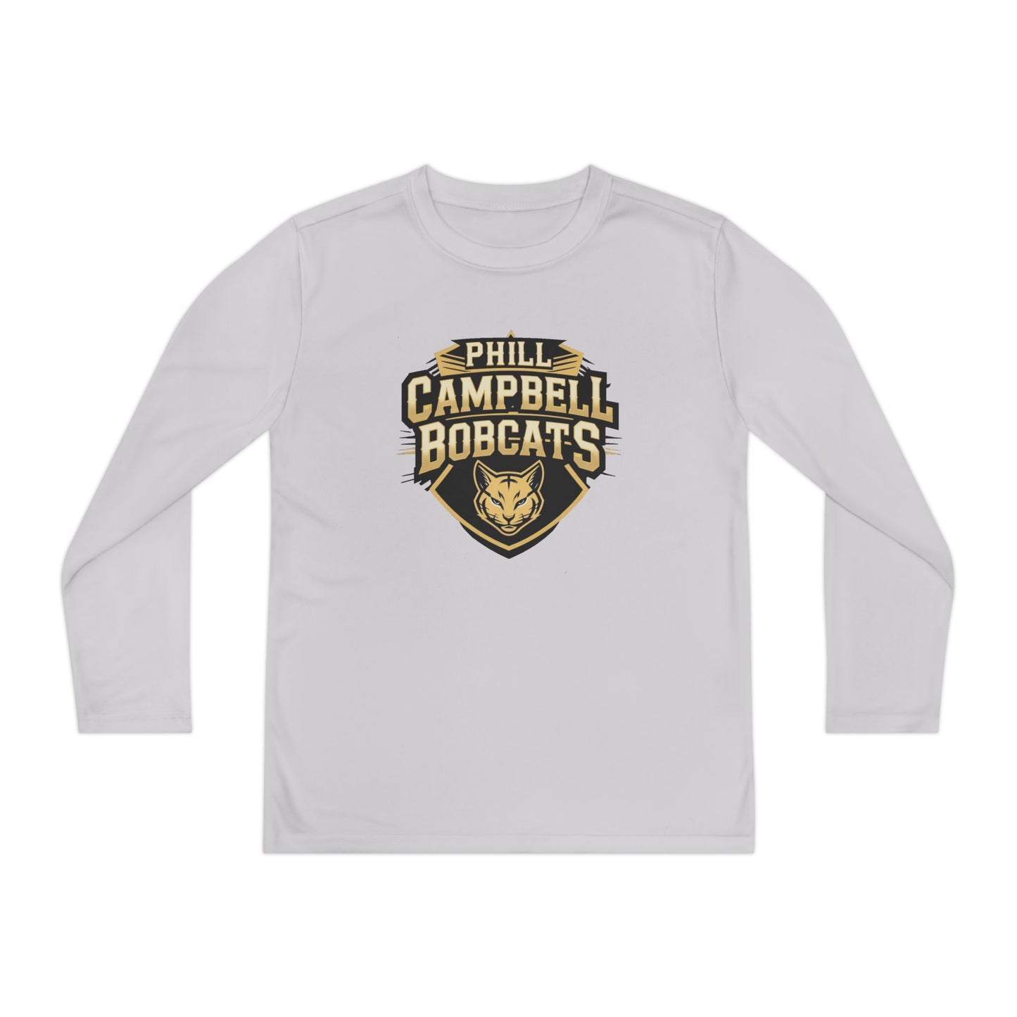 Youth Long Sleeve Tee \ Phill Campbell Bobcats \ PCB1
