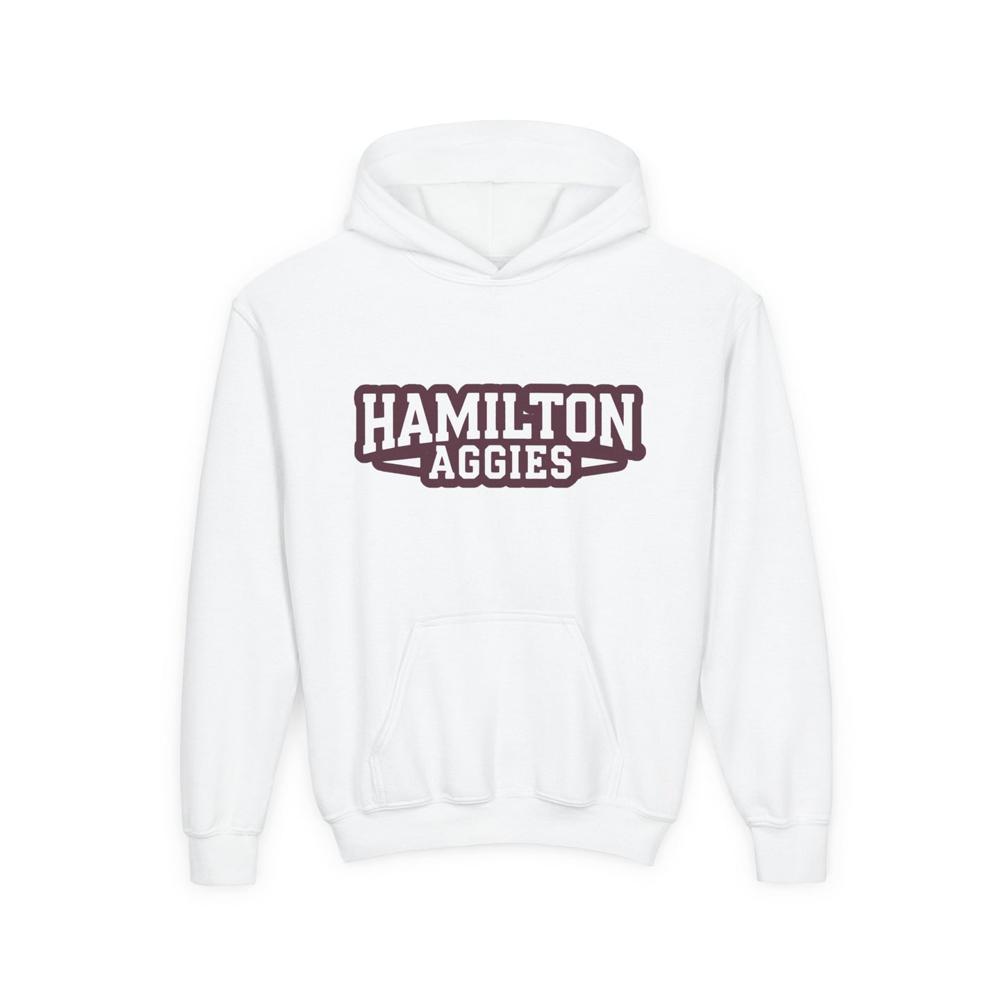 Youth Hoodie Sweatshirt \ Hamilton Aggies \ HA3