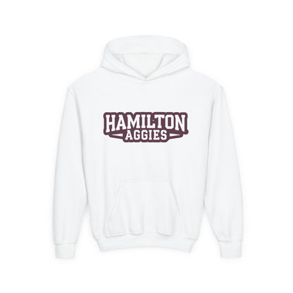 Youth Hoodie Sweatshirt \ Hamilton Aggies \ HA3