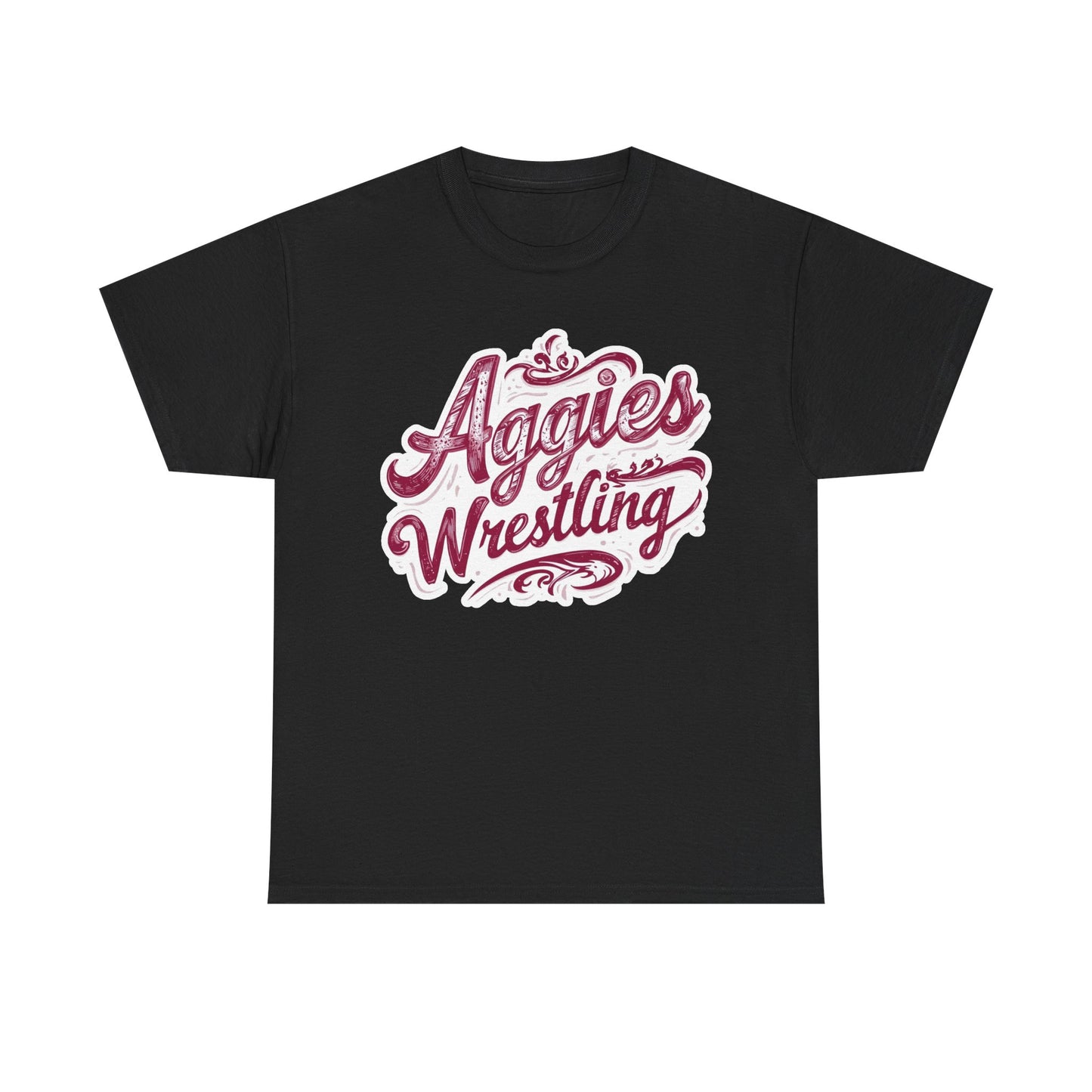 Adult Tee \ Hamilton Aggies Wrestling \ HAWG2