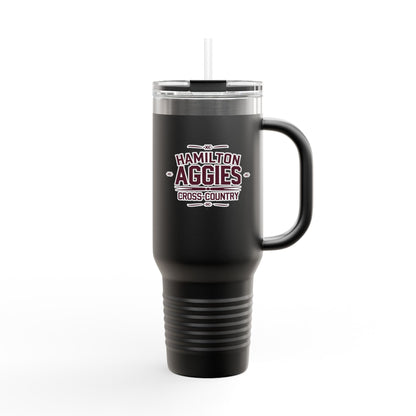 40oz Insulated Tumbler \ Hamilton Aggies Cross-Country \ HCC1