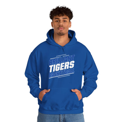 Adult Hoodie Sweatshirt \ Brilliant Tigers Basketball \ BTBK2