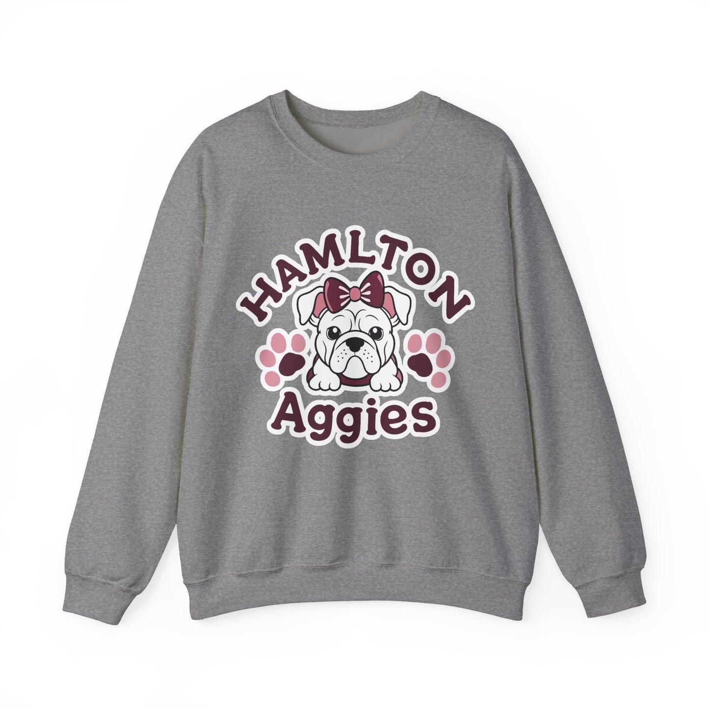 Adult Crewneck Sweatshirt \ Hamilton Aggies \ HAG3