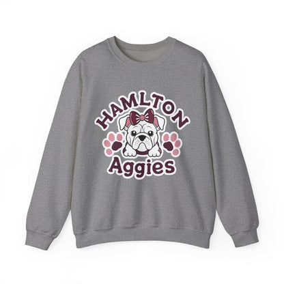 Adult Crewneck Sweatshirt \ Hamilton Aggies \ HAG3