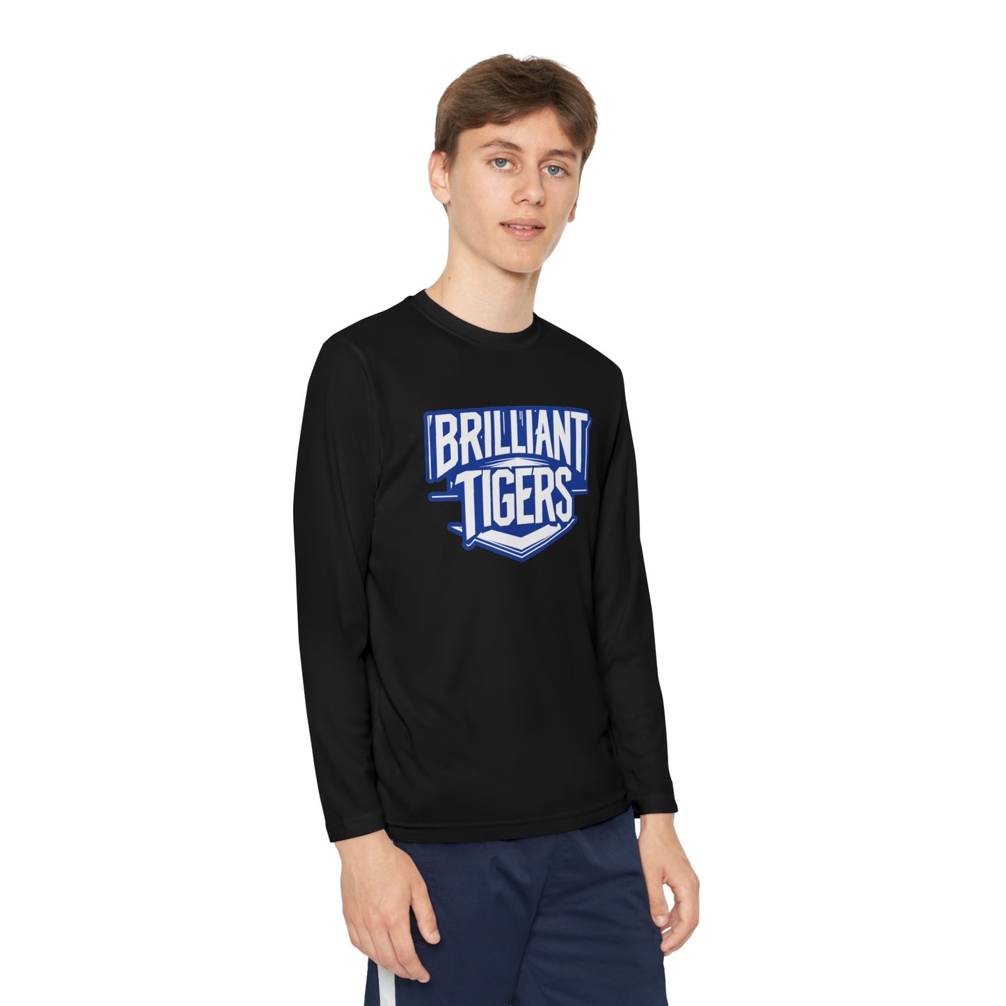 Youth Long Sleeve Tee \ Brilliant Tigers \ BT2