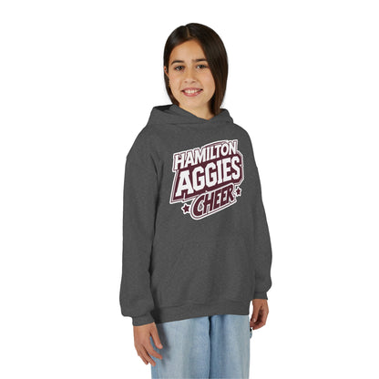 Youth Hoodie Sweatshirt \ Hamilton Aggies Cheer \ HAC1
