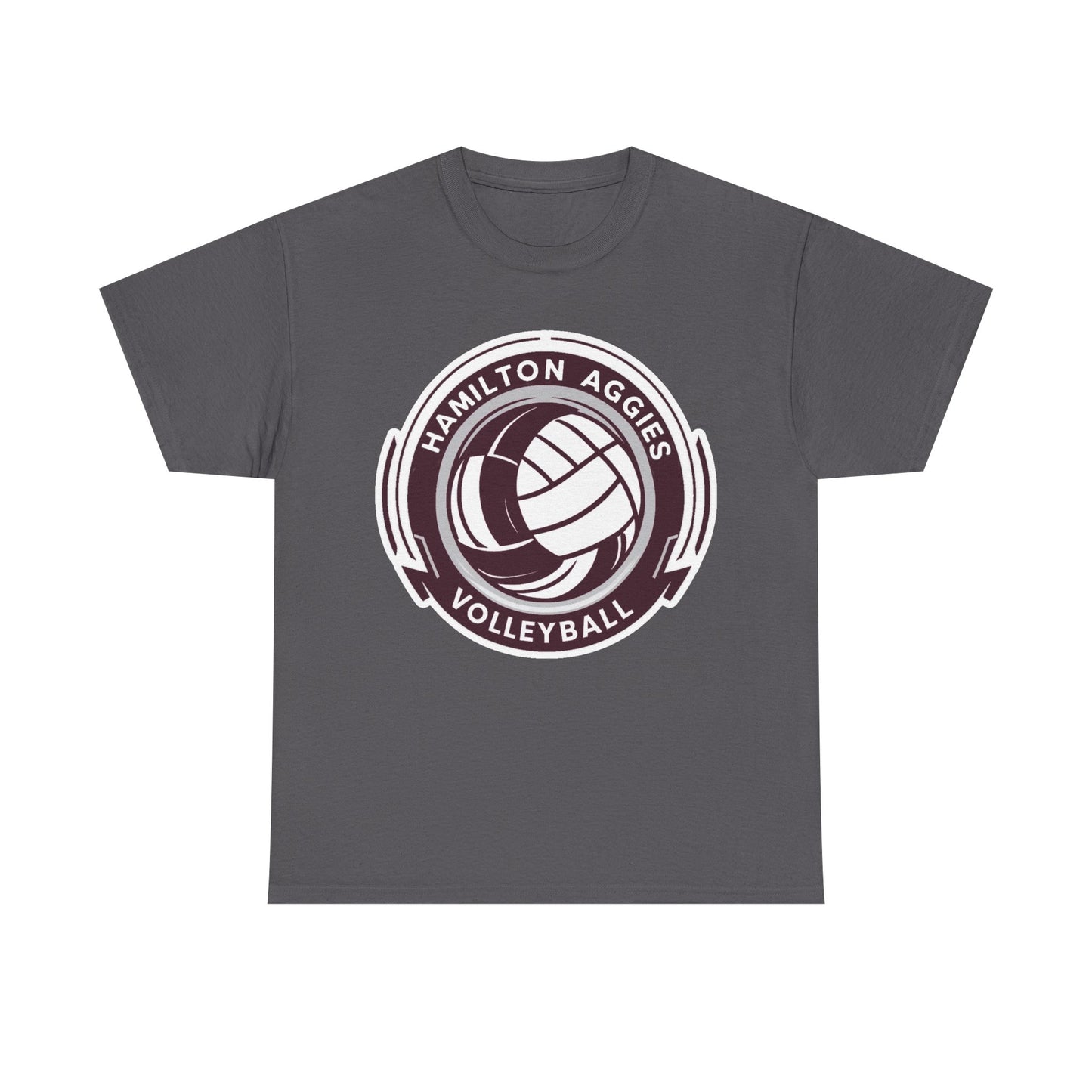 Adult Tee \ Hamilton Aggies Volleyball \ HAV1
