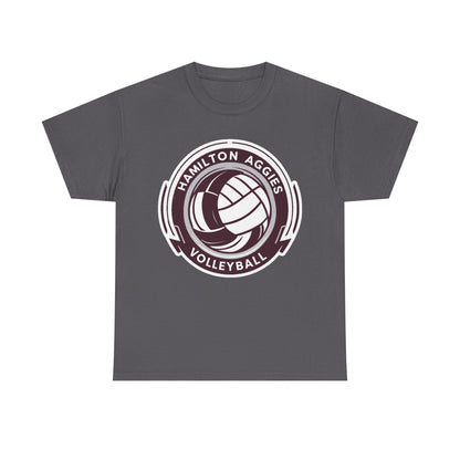 Adult Tee \ Hamilton Aggies Volleyball \ HAV1