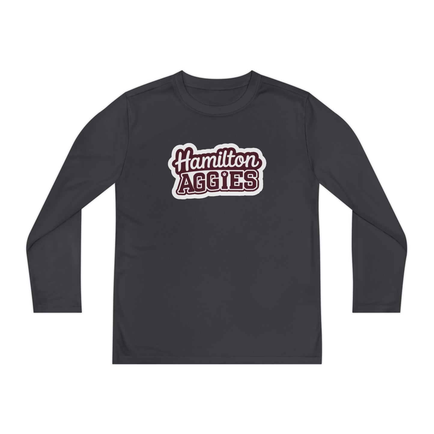 Youth Long Sleeve Tee \ Hamilton Aggies \ HAG2