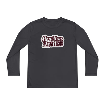 Youth Long Sleeve Tee \ Hamilton Aggies \ HAG2