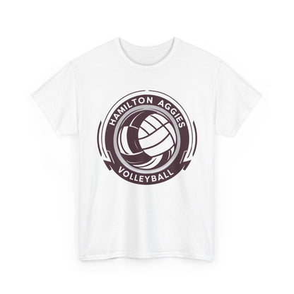Adult Tee \ Hamilton Aggies Volleyball \ HAV1