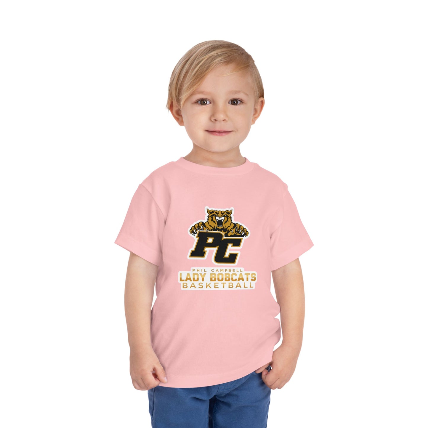 Toddler Tee \ Phil Campbell Bobcats Basketball \ PCBBKG1
