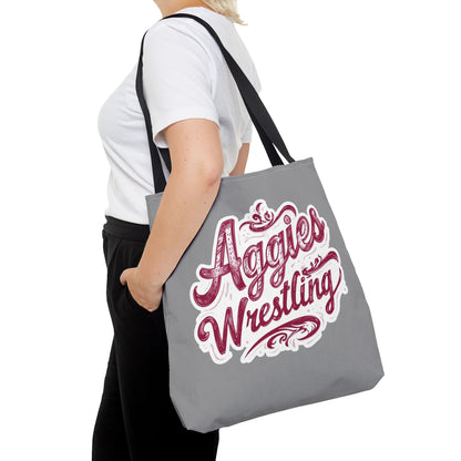 Tote Bag \ Hamilton Aggies Wrestling \ HAWG2