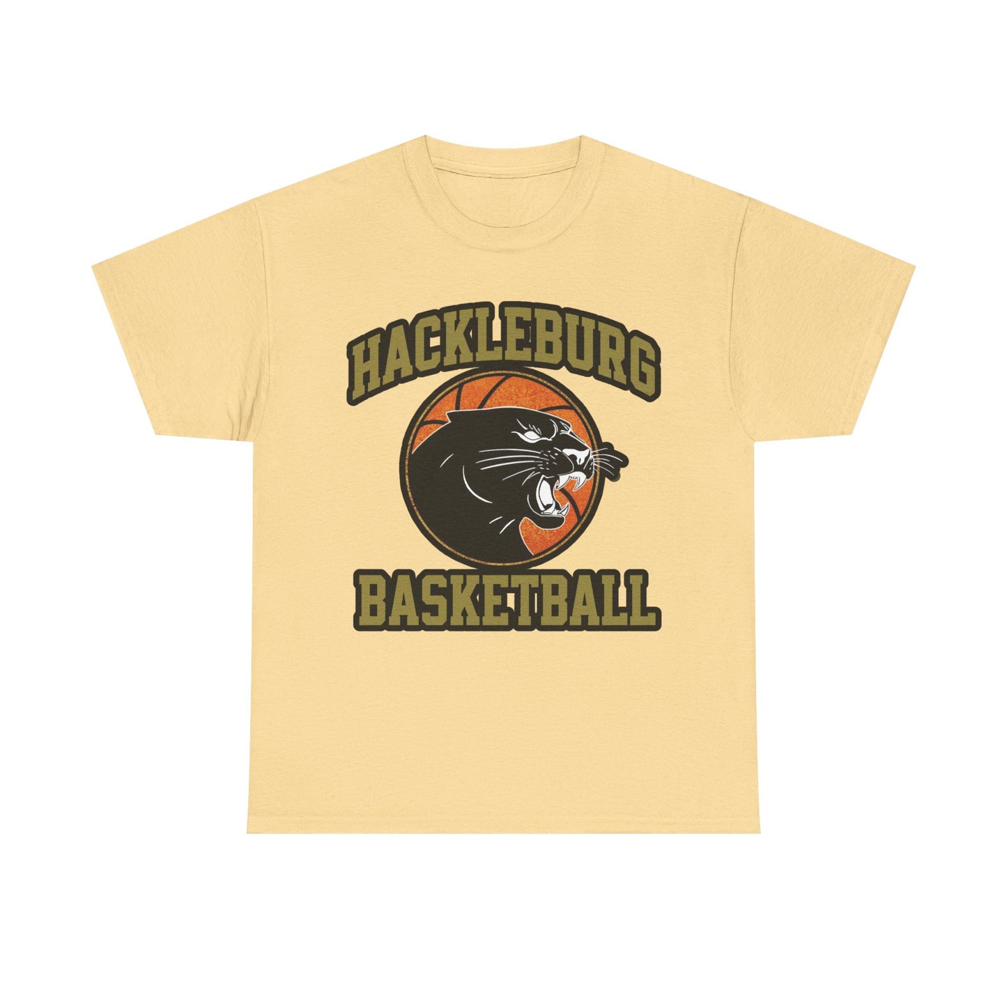 Adult Tee \ Hackleburg Panther Basketball \ HPBK1