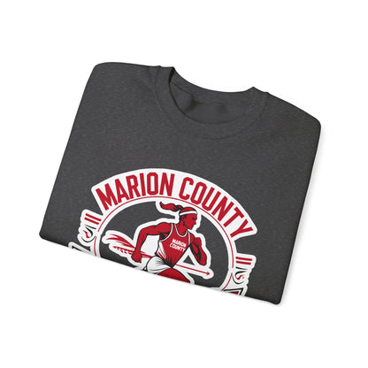 Adult Crewneck Sweatshirt \ Marion County Red Raiders Cross-Country \ MCCC2