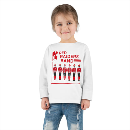 Toddler Long Sleeve Tee \ Marion County Red Raiders Band \ MCB1
