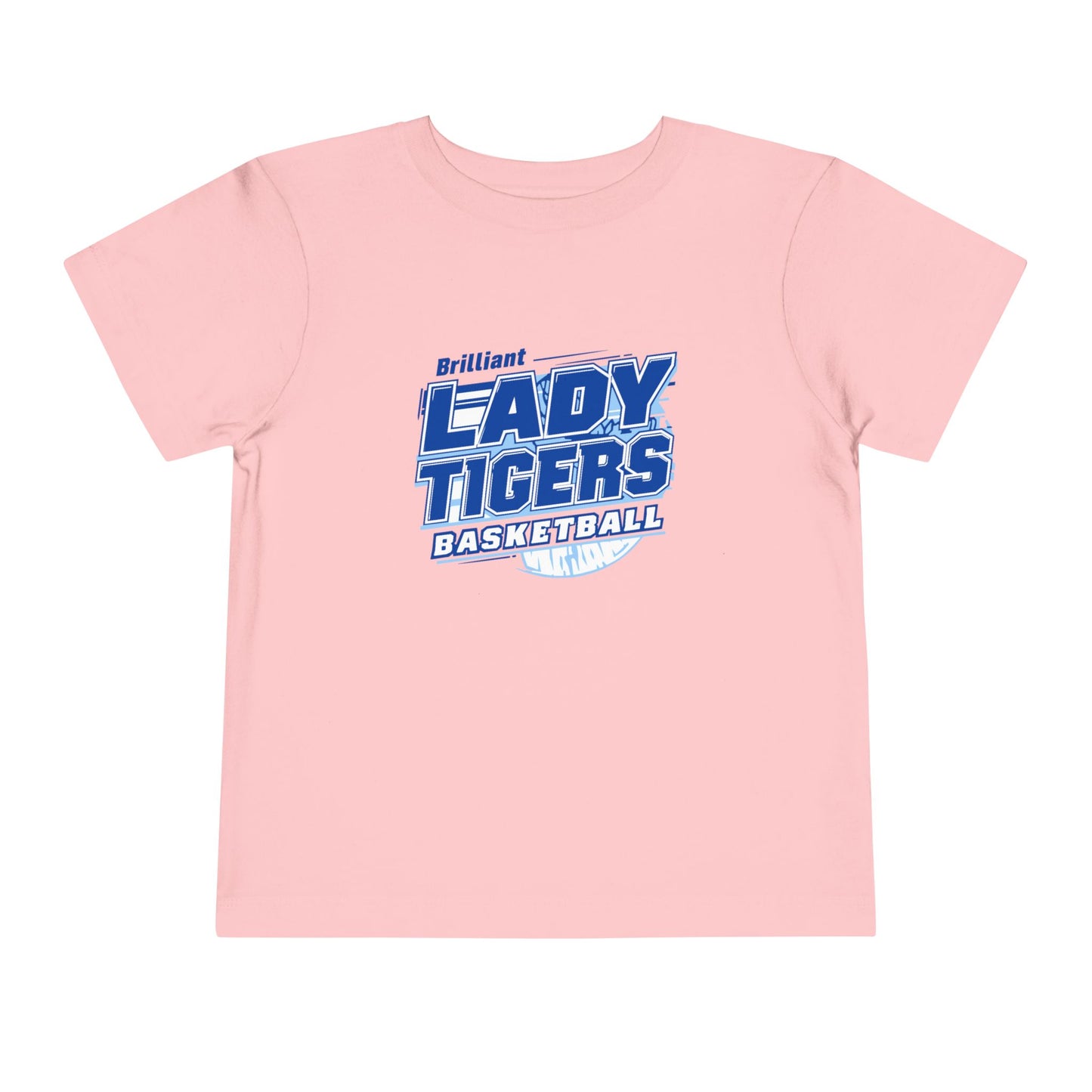 Toddler Tee \ Brilliant Tigers Basketball \ BTBKG2