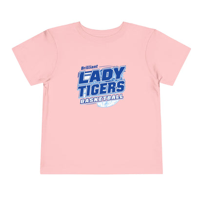 Toddler Tee \ Brilliant Tigers Basketball \ BTBKG2