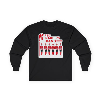 Adult Long Sleeve Tee \ Marion County Red Raiders Band \ MCB1