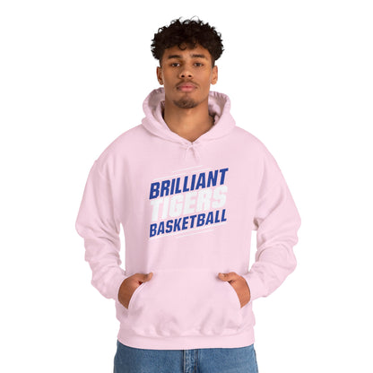 Adult Hoodie Sweatshirt \ Brilliant Tigers Basketball \ BTBK2