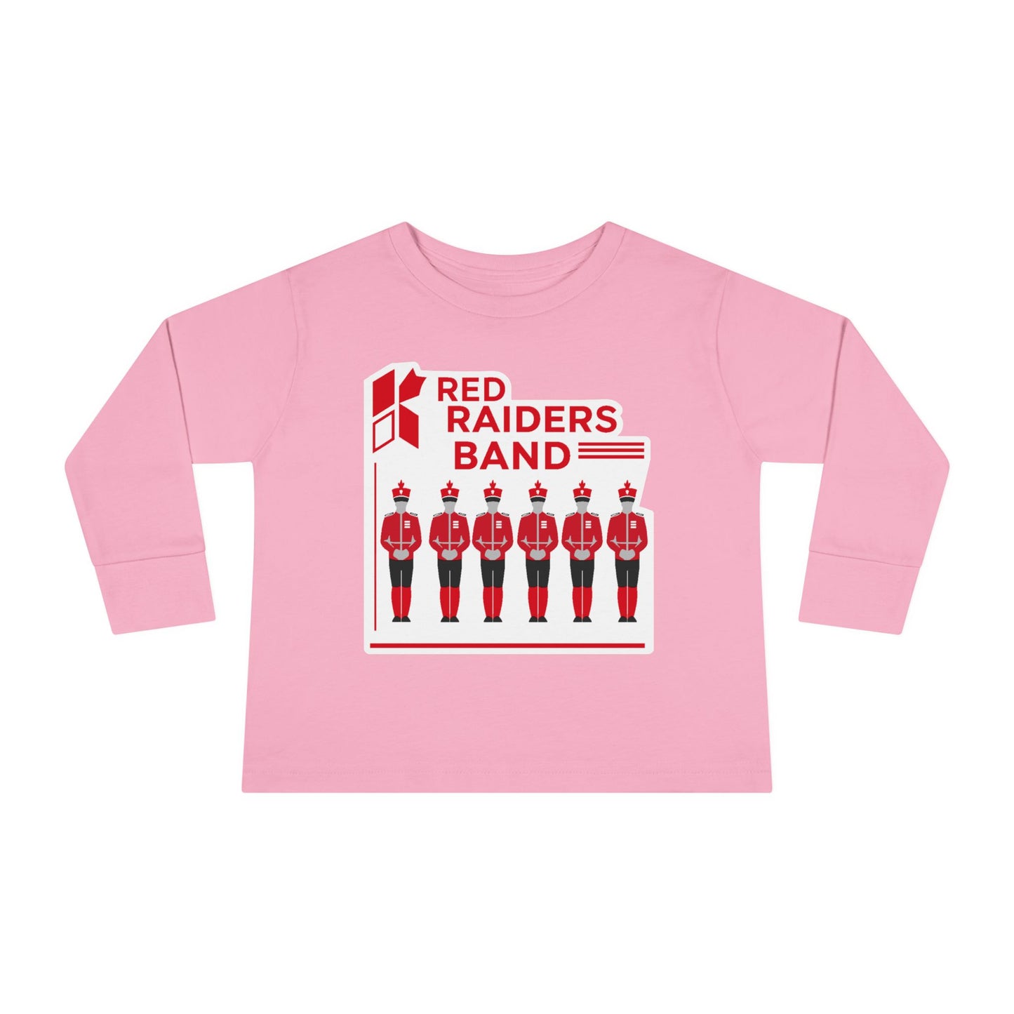 Toddler Long Sleeve Tee \ Marion County Red Raiders Band \ MCB1
