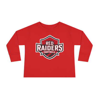 Toddler Long Sleeve Tee \ Marion County Red Raiders Football \ MCF2